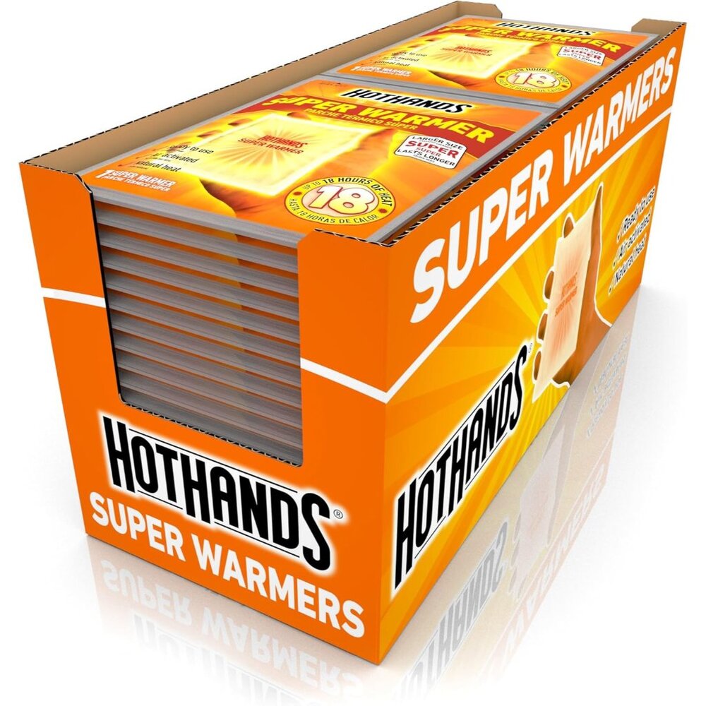 Body & Hand Super Warmers - Long Lasting Safe Natural Odorless Air Activated War